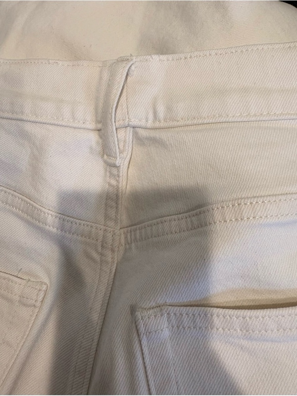 Everlane Cream Way-High Curve Jeans - 32/33L (waist altered) - Picture 8 of 8